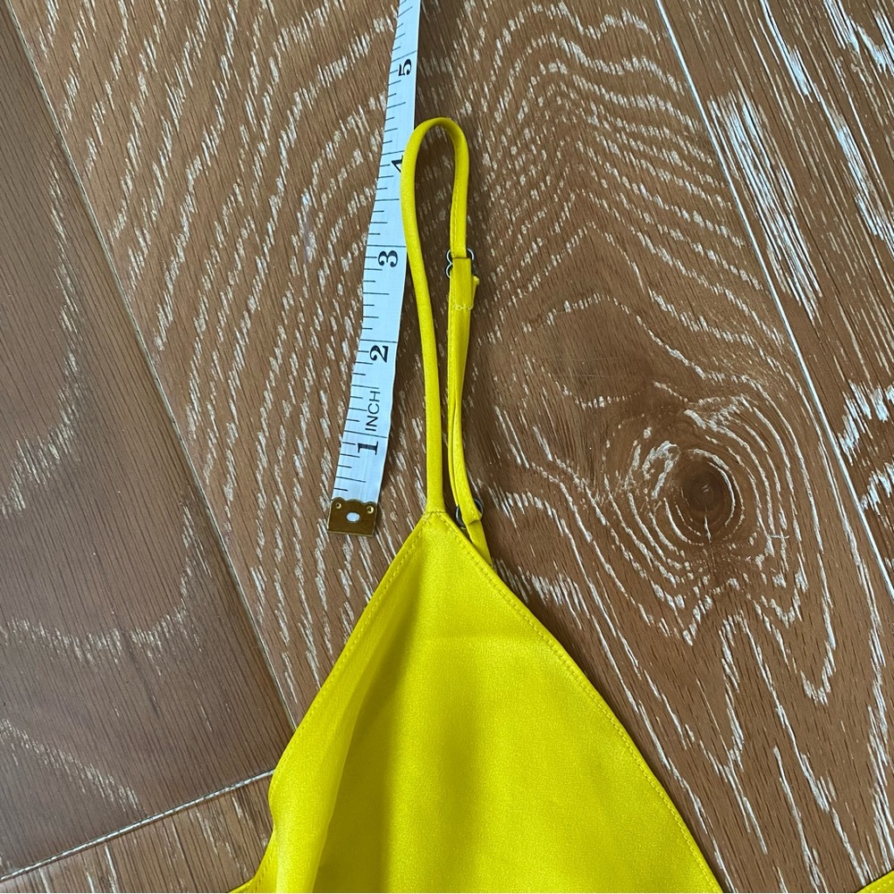 Price firm: Dannijo 100% Silk Daffodil Midi Slip Dress Size XS - Picture 12 of 12